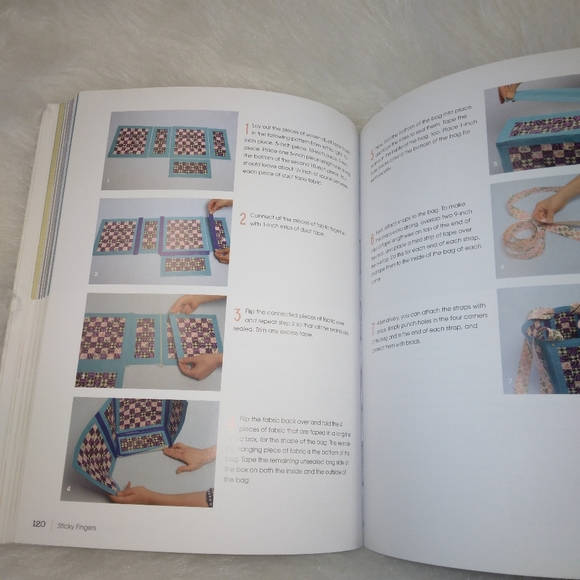 BOOK Sticky Fingers- DIY Duct Tape Projects by Sophie Maletsky - Picture 5 of 7